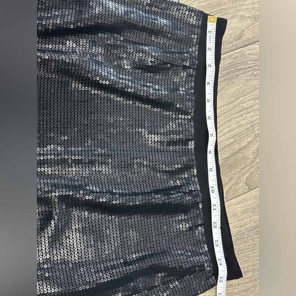 🖤Banana Republic Black Sequin Mini Pencil 🖤Skirt - Picture 7 of 16